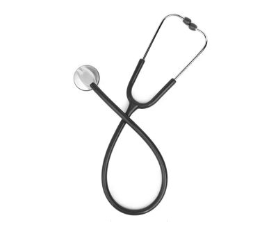 Fonendoscopio Capsula Simple anatómica Adulto Bokang BK3009 Negro