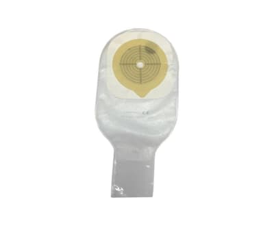 Bolsa Colostomía Confort Transparente cierre c/pinza ref 11012