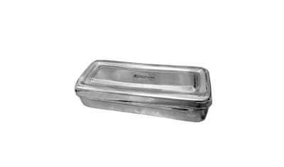 Caja Acero Inoxidable 17x7x3 cm