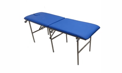 Camilla Portatil tipo Maleta Azul