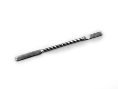 Espátula Semi-Micro Doble Plana 14 cm