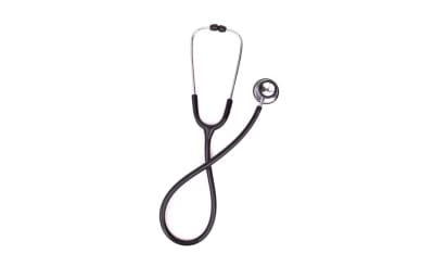 Fonendoscopio Capsula doble Ac. Inox. Adulto Bokang BK3006 Negro