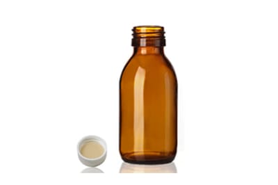 Frasco Ambar vidrio con tapa 60ml