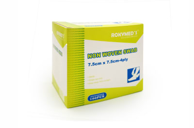 Gasa Estéril 7,5x7,5 cm Rokymeds cjx50 uds.