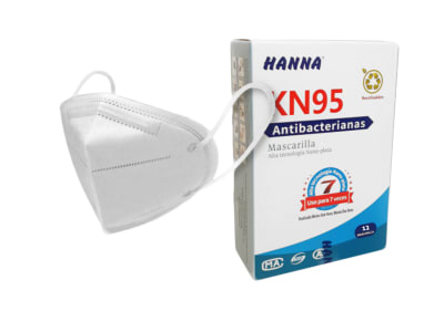 Mascarilla Antibacterianas KN95 Reutilizables caja x12 unds.