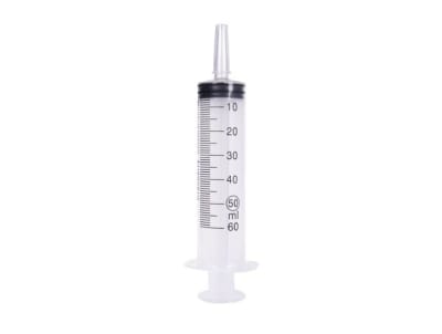 Jeringa Desechable Punta Cateter Cranberry 60ml