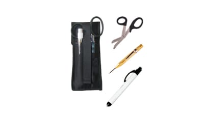 Kit Paramédico Tijeras Linterna Punzón