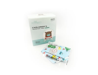 Mascarilla Pediatrica KN95 caja x15