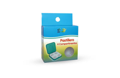 Pastillero 4 Compartimentos Best House ref SD 0030
