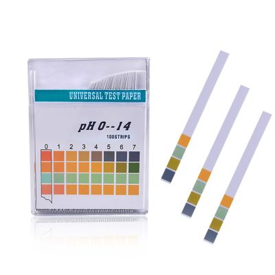 Cinta pH Universal 0–14 – Caja por 100 unidades