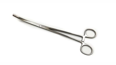 Pinza Kocher Curva 26 cm  H&S