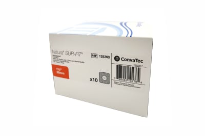 Placa Colostomia Convatec Natura 38mm ref 125263 cjx10