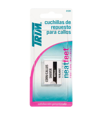 Cuchillas de Repuesto para Máquina Corta Callos TRIM