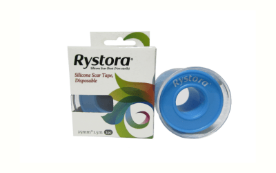 Cinta Silicona para Cicatrices Rystora 25mm x 1,5 mt