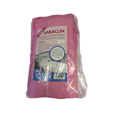 Sabanillas Desechables Sabaclin 90x170 cm x5 unds