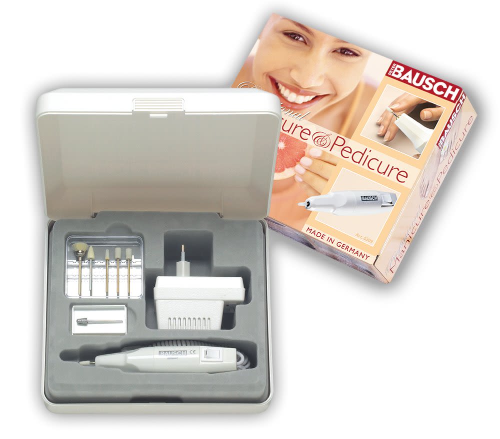 Equ. Pedicure P. Bausch Germany 9 Piezas art. 0375 luz led1