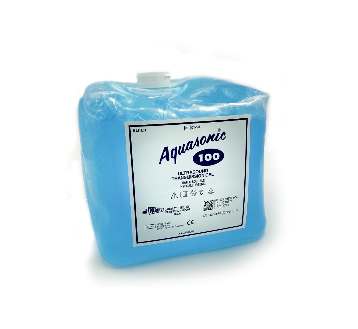 Aquasonics Bidon x 5 litros + Dispensador 250 gr.1