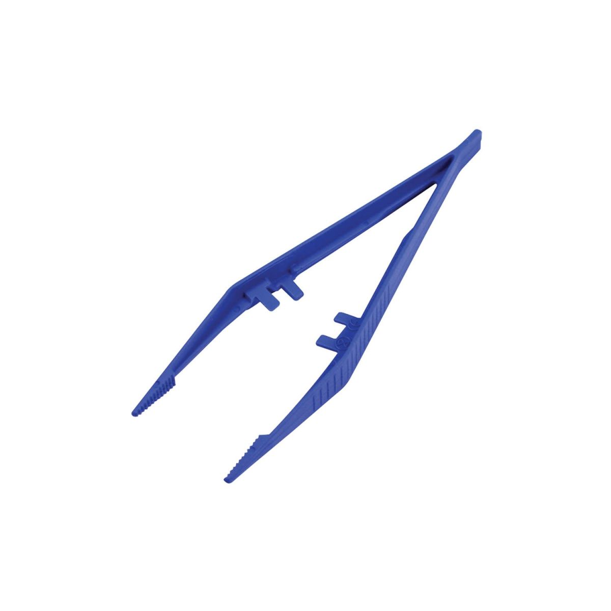 Pinza Anatómica Plástica Azul1