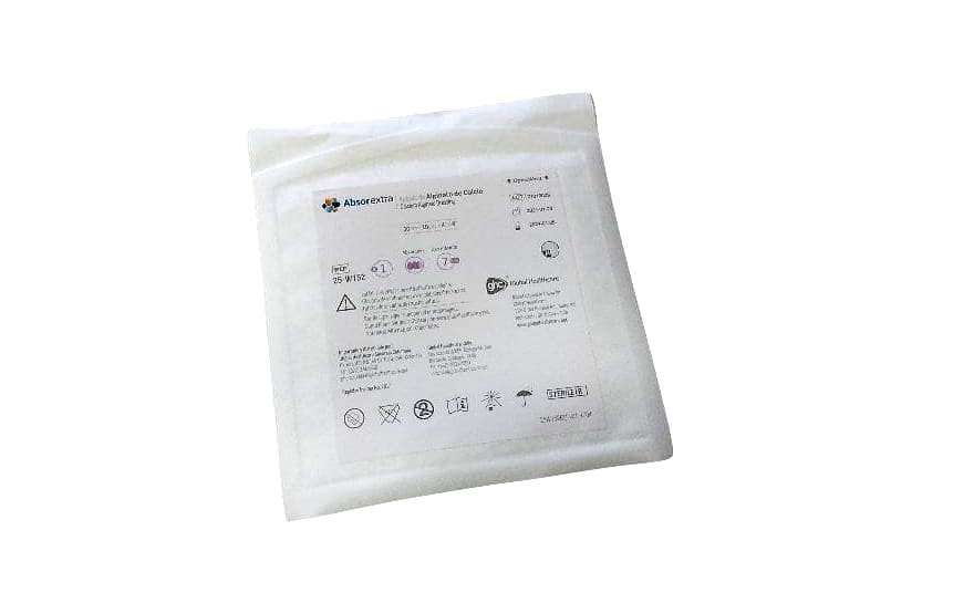 Apósito de Alginato de Calcio Absorextra 10x10cm2