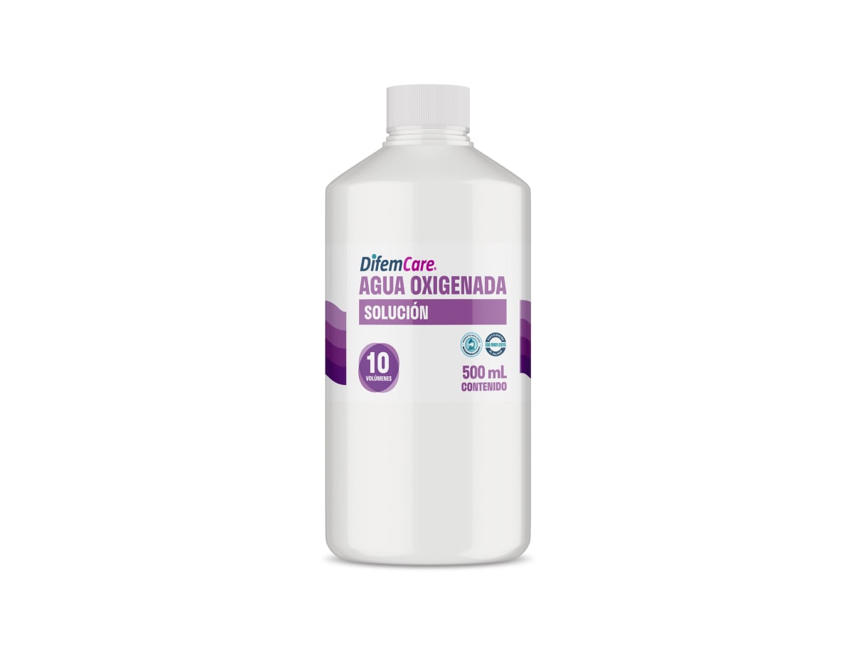 Agua Oxigenada 500 ml DifemCare®1