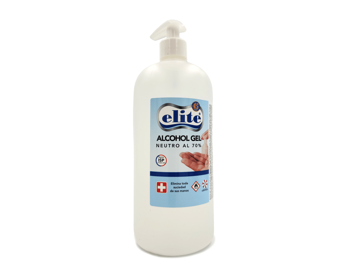 Alcohol Gel Elite con Dispensador 1 Lt1