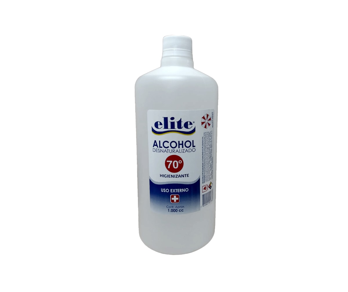 Alcohol Desnaturalizado Elite 70º 1lt1
