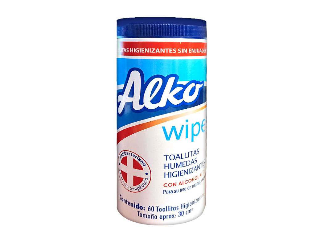 Toallitas Húmedas  Alko por 60 1