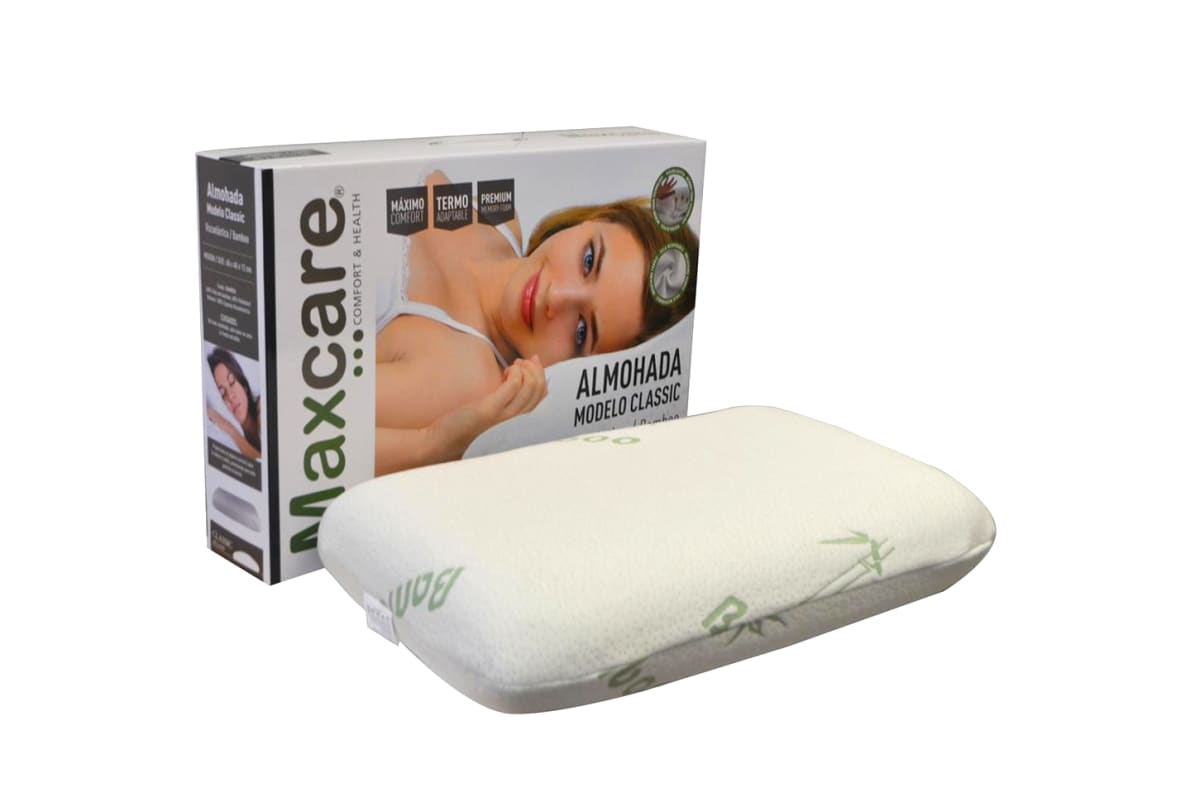 Almohada Viscoelástica/Bamboo Modelo Classic Maxcare AVN010 (60x40x12cm)1