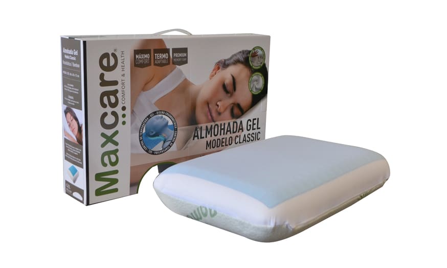 Almohada Viscoelástica/Gel Bamboo Maxcare AVG010 (60x40x12cm)1