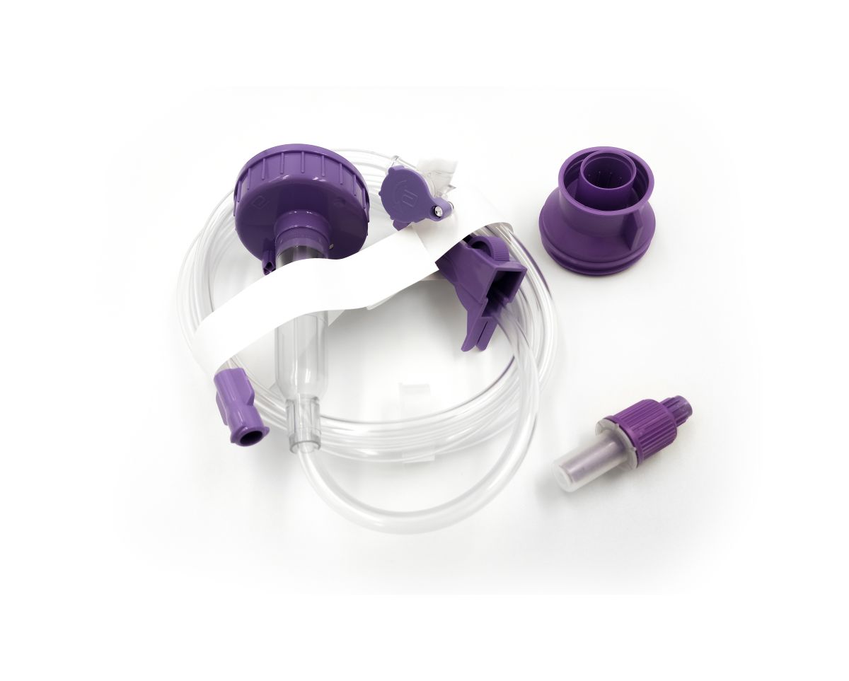 Bajada de alimentacion por gravedad Abbott1