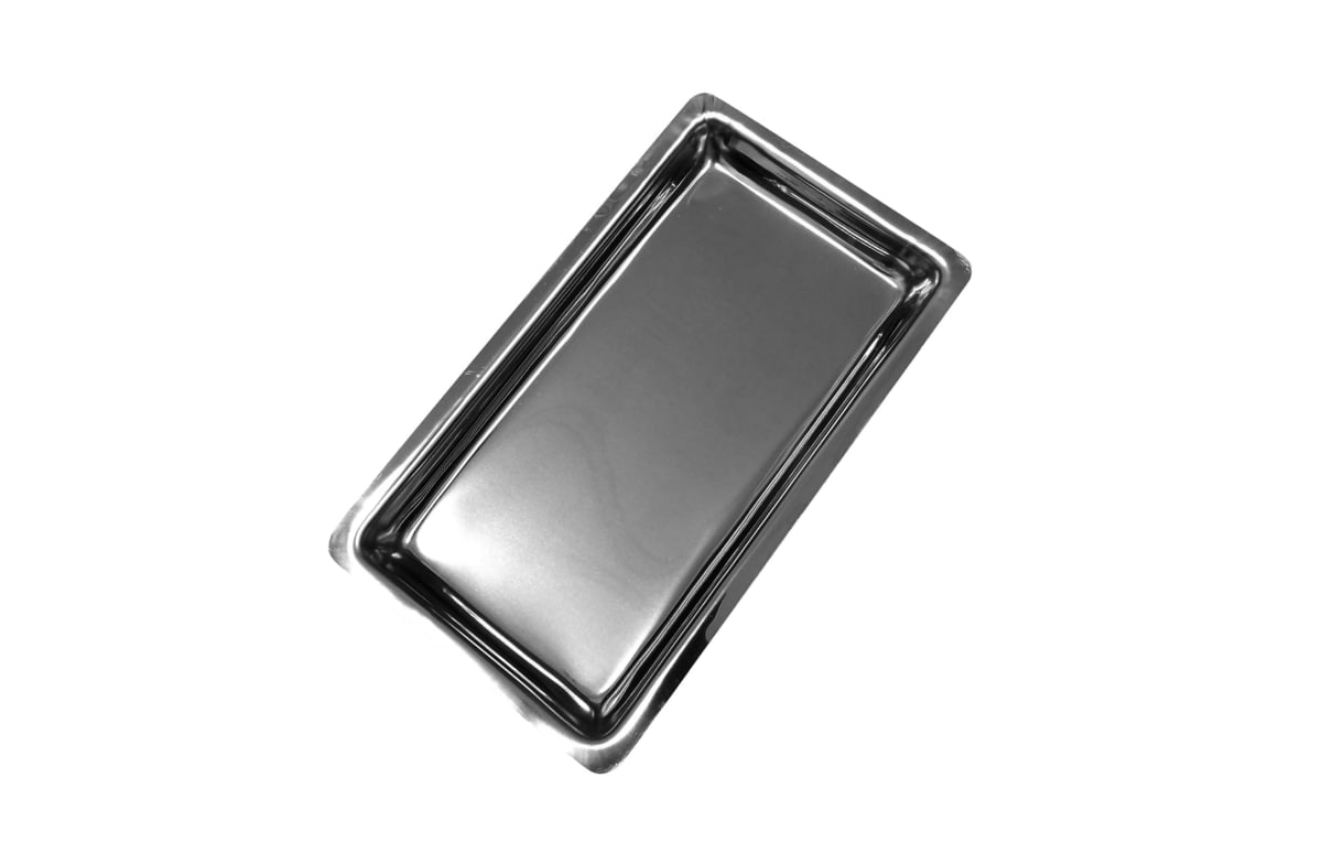 Bandeja Acero Inoxidable Lisa 20x10x1,5 cm2