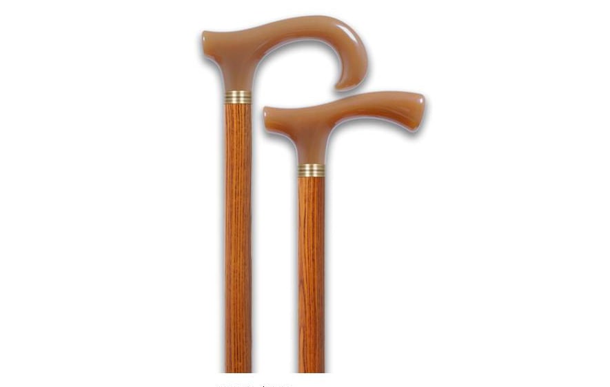 Baston de Apoyo Fresno con Mango de Metacrilato1