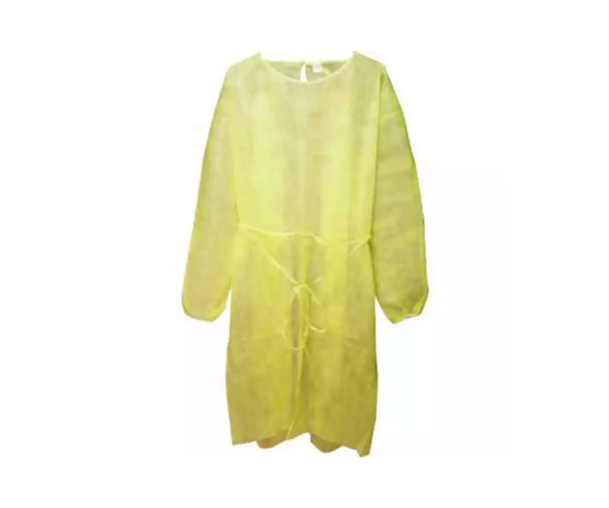 Bata Aislación Amarilla1