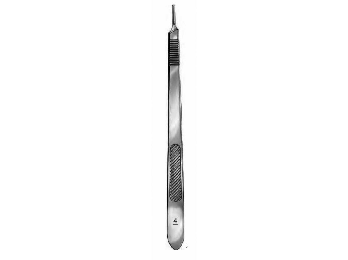Mango Bisturí Acero Inoxidable Nº 4 21,5 cm1