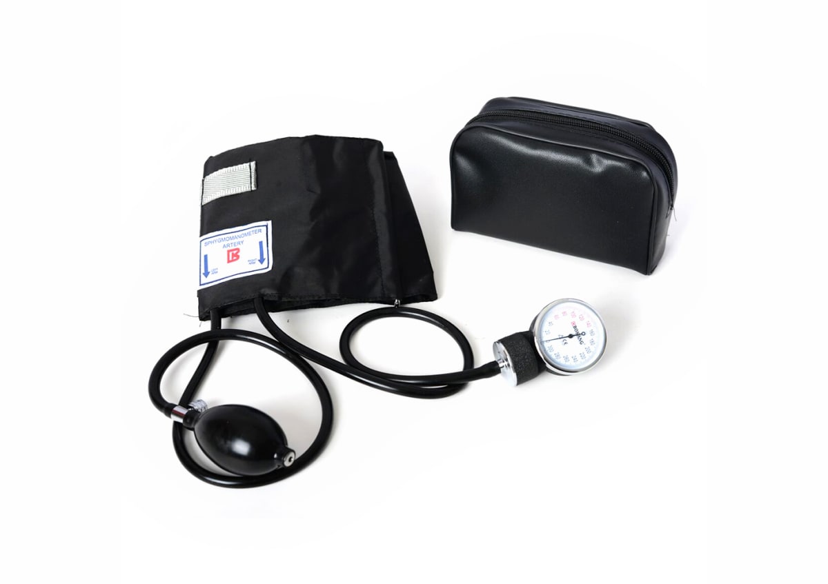 Aparato Presión Aneroide Bokang kit con fonendoscopio BK 2001-30013