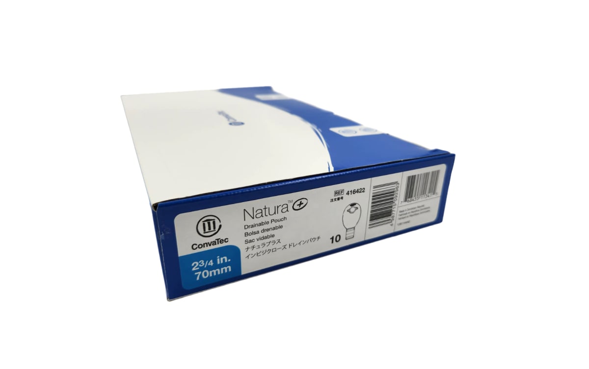 Bolsa Colostomía Convatec Natura 70mm Transparente ref 416422 cjx101