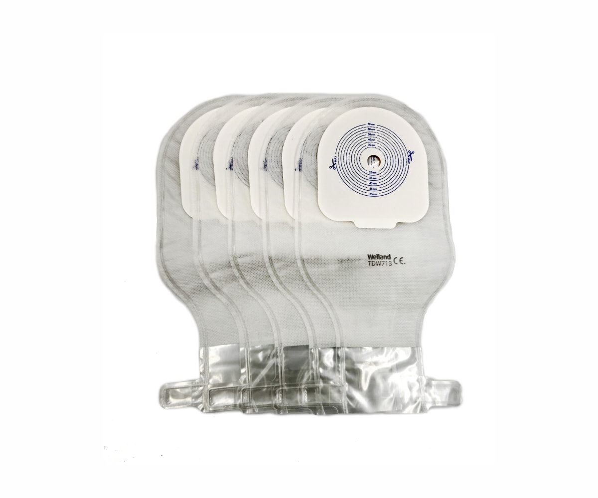 Welland Bolsa Colostomia Transparente XTDW713 x5unds1