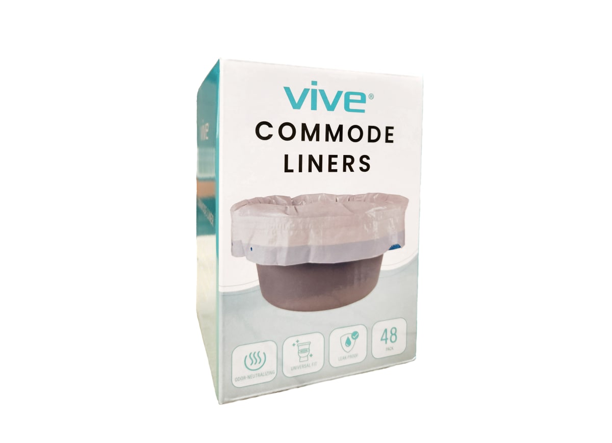 Bolsas Desech. para Baño Portátil x 48 uds. sin Apósito Absorbente Vive® LVA2105PAK481