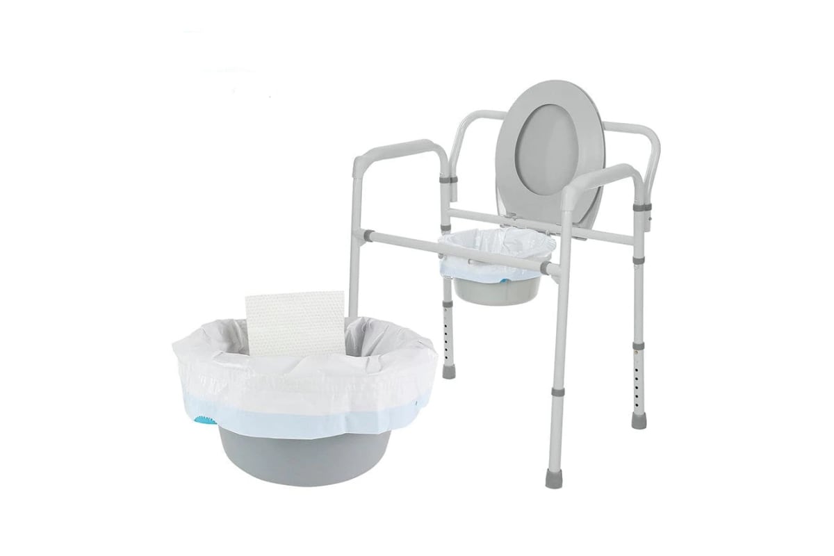 Bolsas Desech. para Baño Portátil x 24 ud. con Apósitos Superabsorbentes  Vive® LVA10772