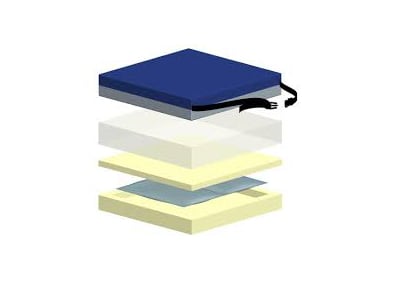 Cojín de Gel de Espuma GF16164 40x40x10cm3