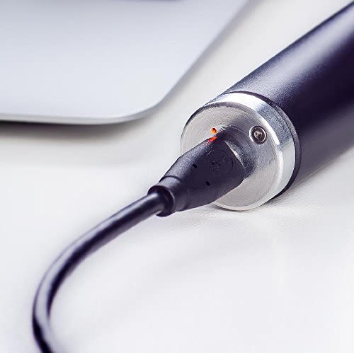 Otoscopio LuxaScope Auris LED Recargable USB 3.7 V Azul3