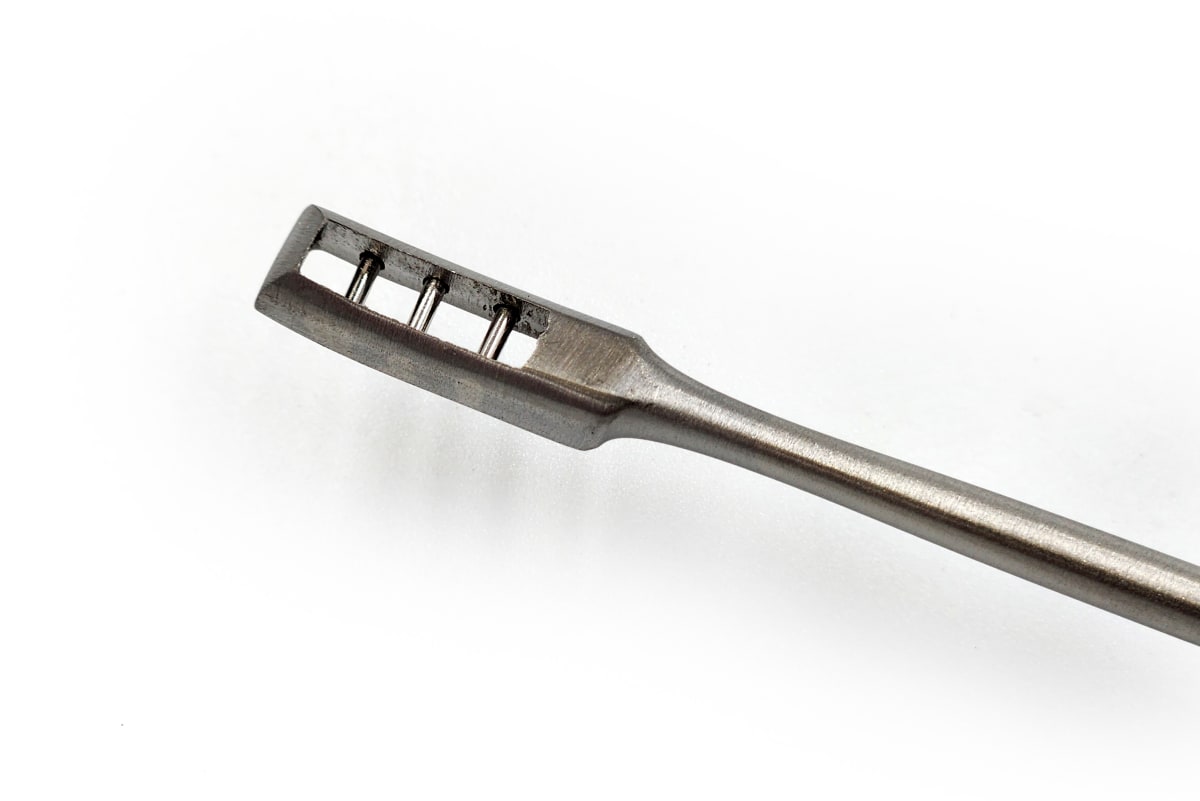 Cureta para Biopsia Kevorkian Herz & Sons 300mm con Cesta 4mm2