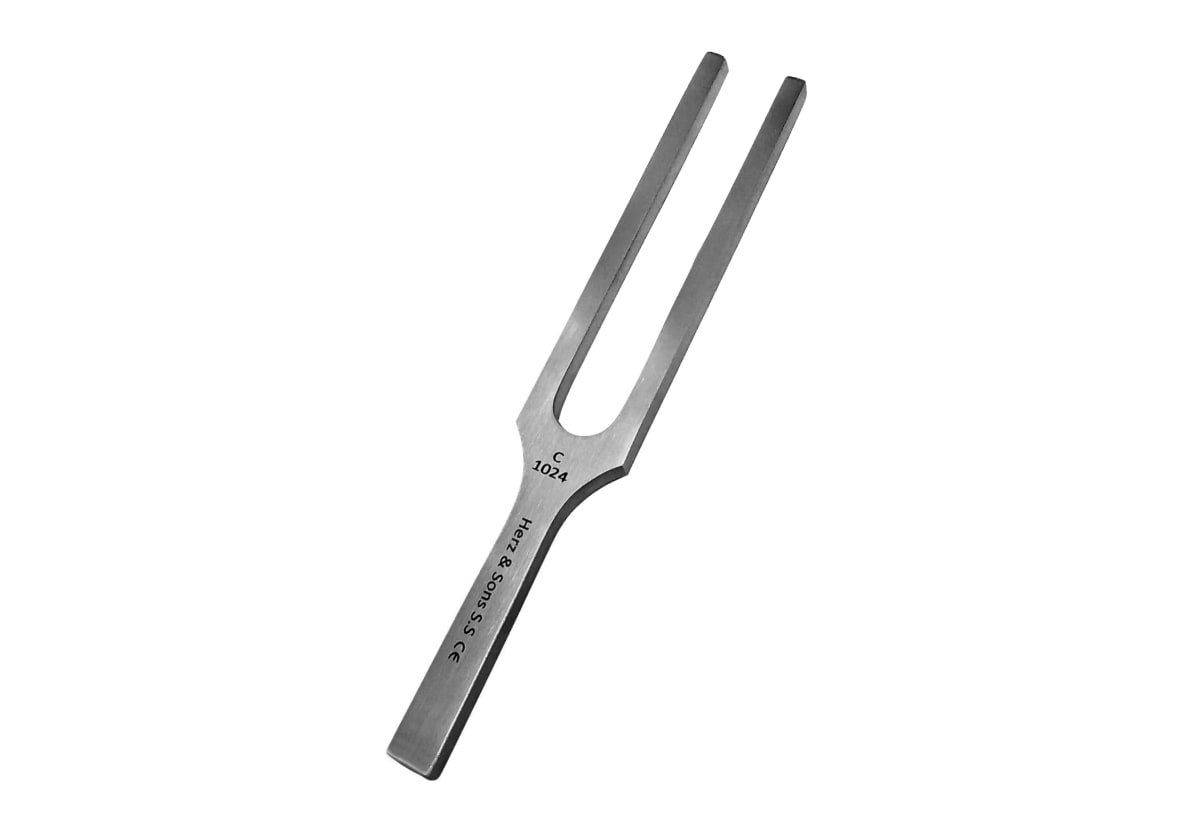 Diapasón Hartmann Acero Inoxidable Herz & Sons 1024 hertz1