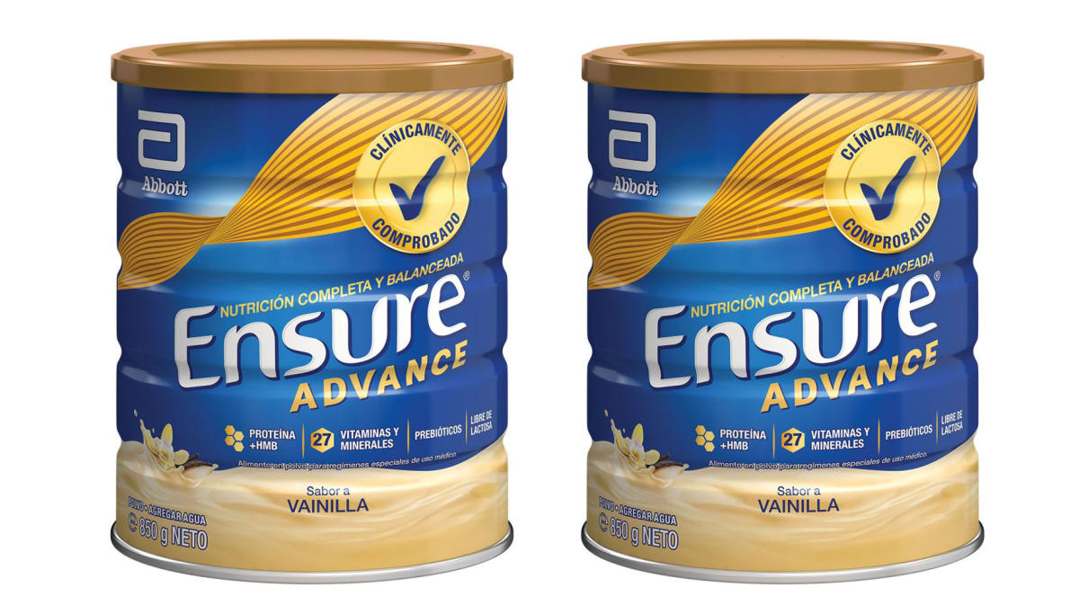 Ensure Advance Vainilla 850 g Pack x2 ud1