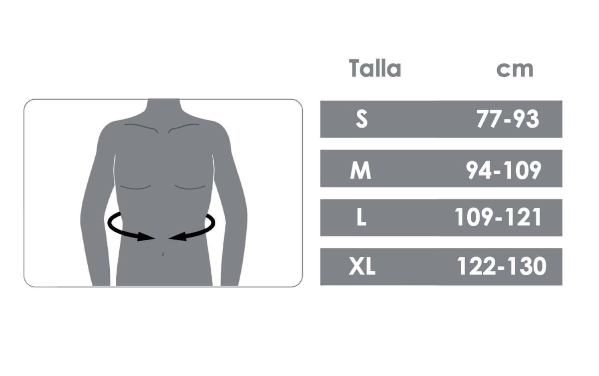 Faja Dorsolumbar Blunding CC-612WMS2