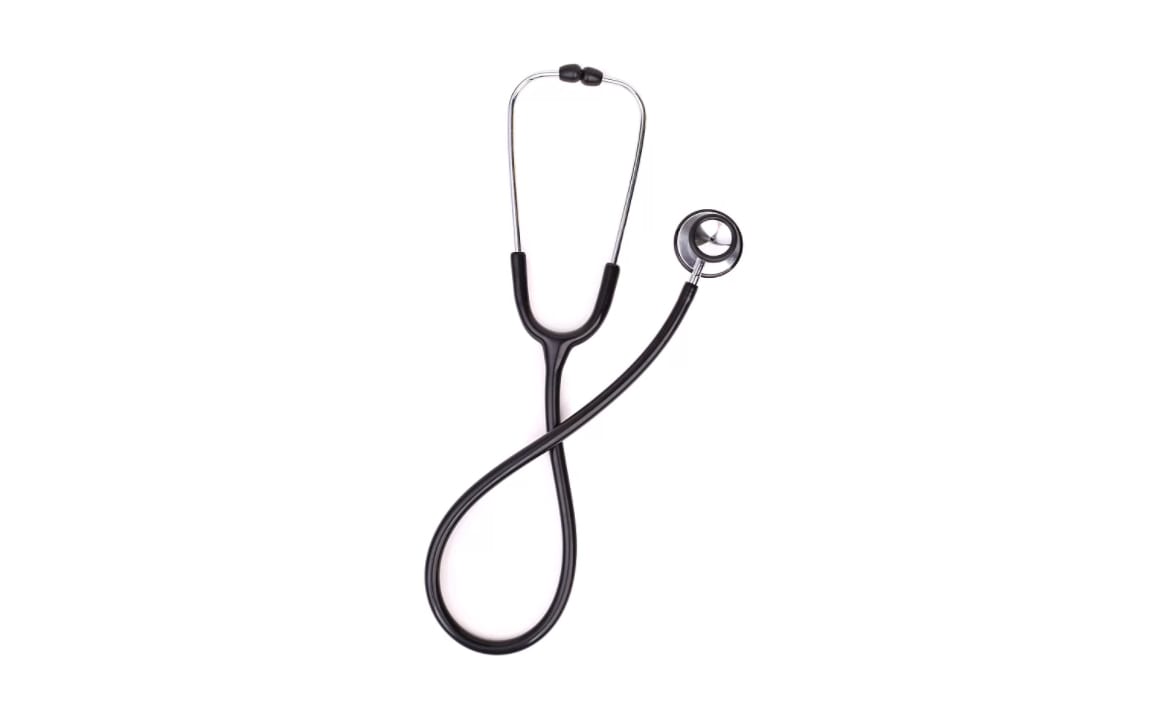 Fonendoscopio Capsula doble Ac. Inox. Adulto Bokang BK3006 Negro1