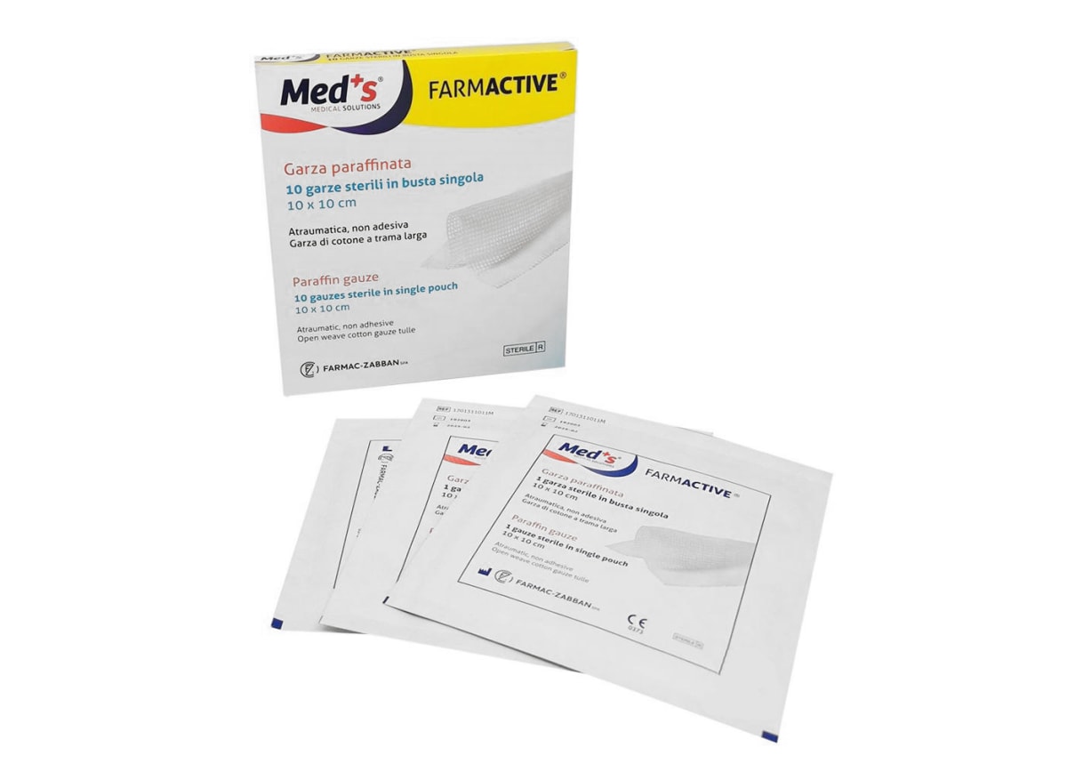 Gasa Parafinada Farmactive caja x 36 und1
