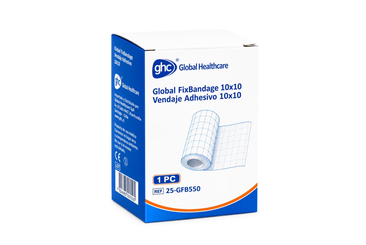 Global FixBandage Adhesivo 10cm x 10 mts1