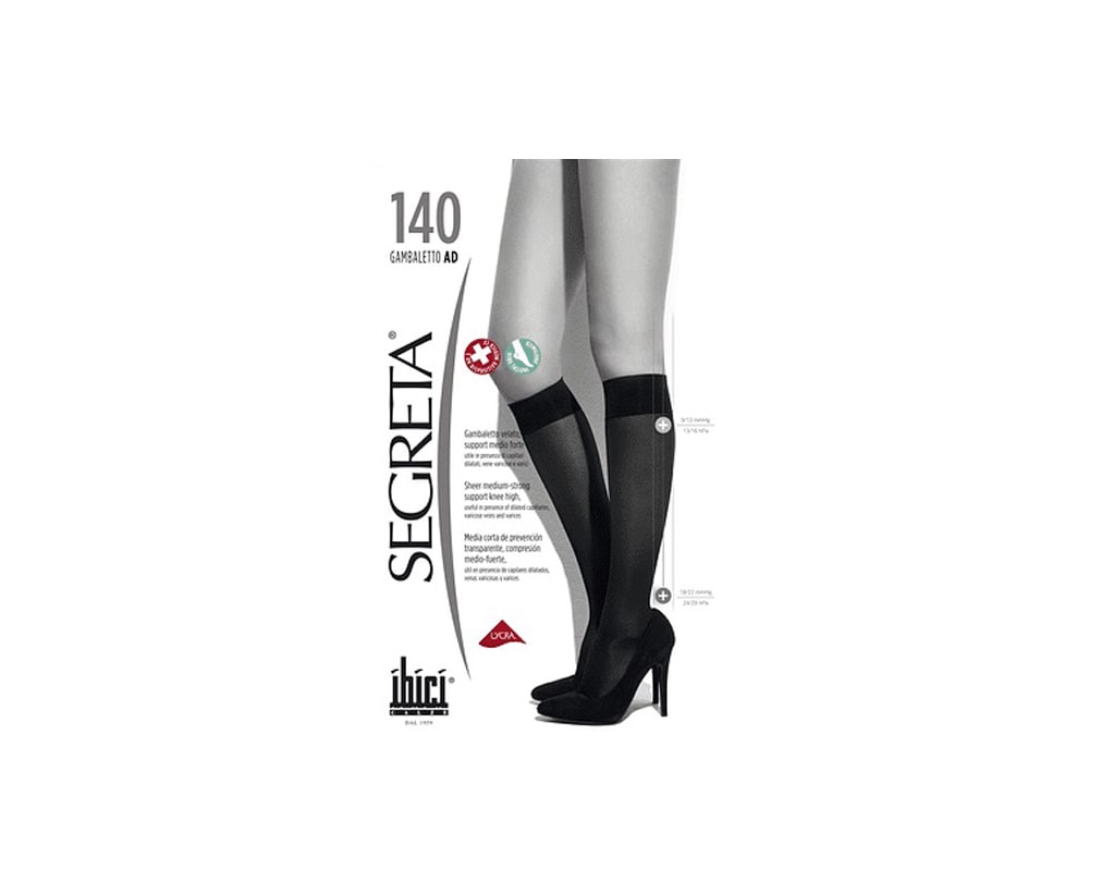 Media Compresiva Ibici Gambaletto Segreta 140 18/22 mmHg1