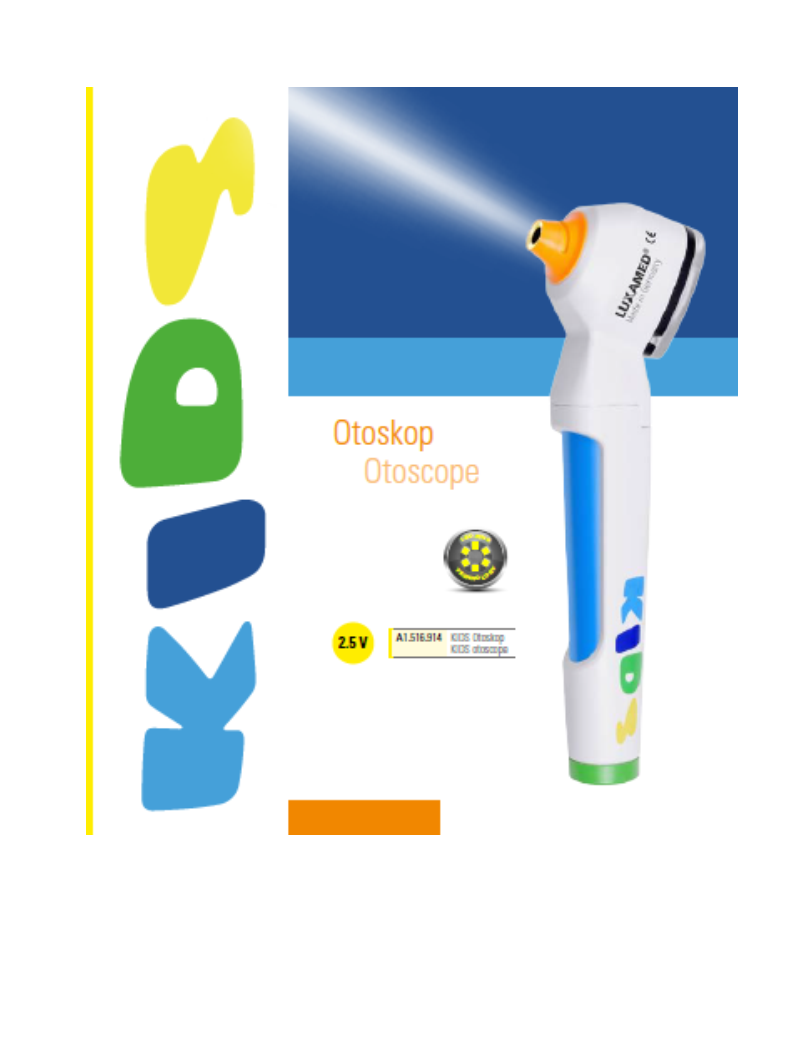 Otoscopio Luxamed LuxaScope KIDS LED2